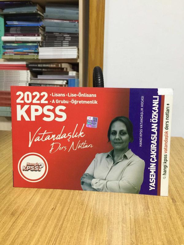 2022 KPSS Vatandaşlık Ders Notları Hangi KPSS - Yasemin Çakırarslan Özkanlı