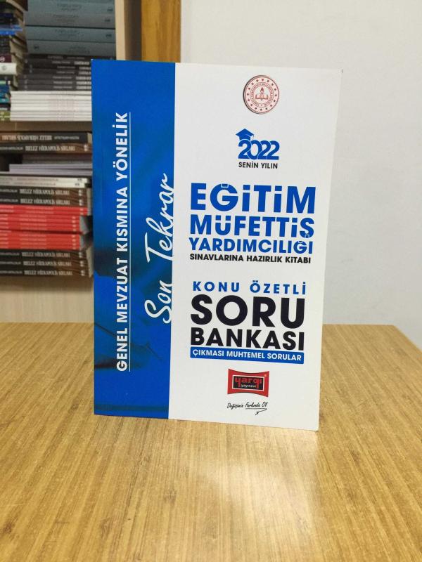2022 MEB Eğitim Müfettiş Yardımcılığı Sınavına Hazırlık Konu Özetli Soru Bankası (Genel Mevzuat Kısmına Yönelik) Yargı Yayınları