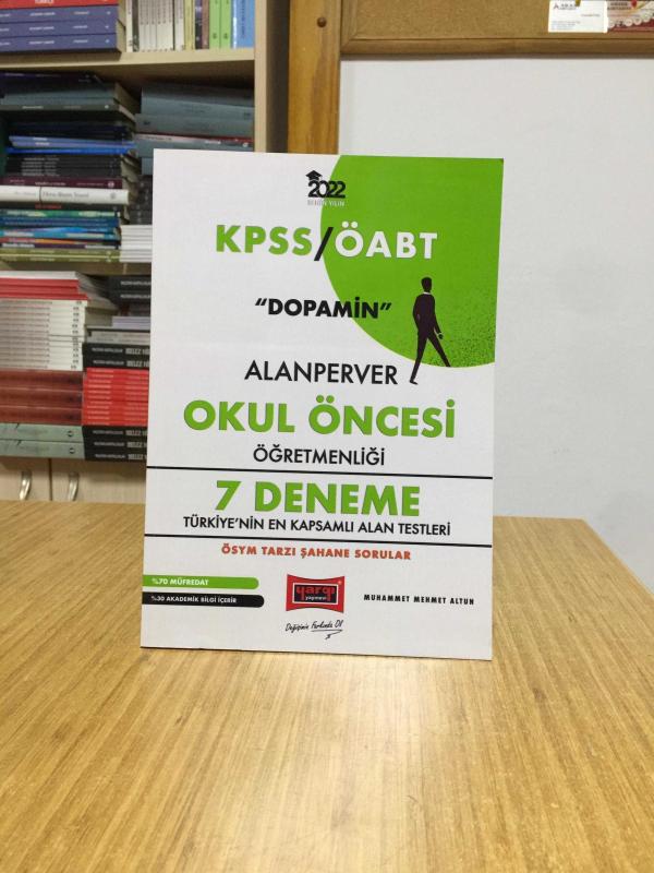 2022 ÖABT AlanPerver Okul Öncesi Öğretmenliği 7 Deneme Yargı Yayınları
