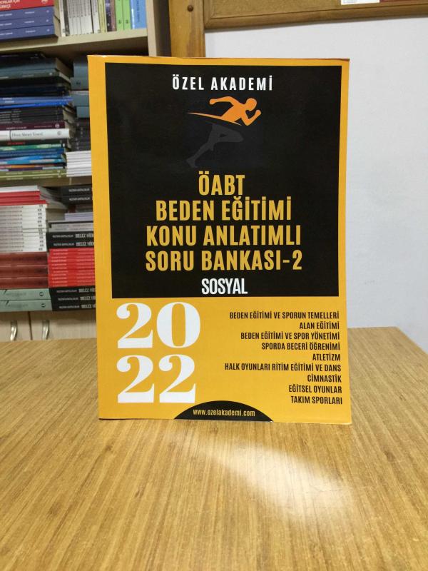 2022 ÖABT Beden Eğitimi Konu Anlatımlı Soru Bankası-2 Sosyal Özel Akademi