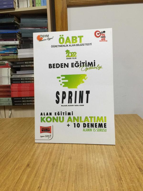 2022 ÖABT Beden Eğitimi Öğretmenliği Alan Eğitimi Sprint Konu Anlatımı 10 Deneme Yargı Yayınları