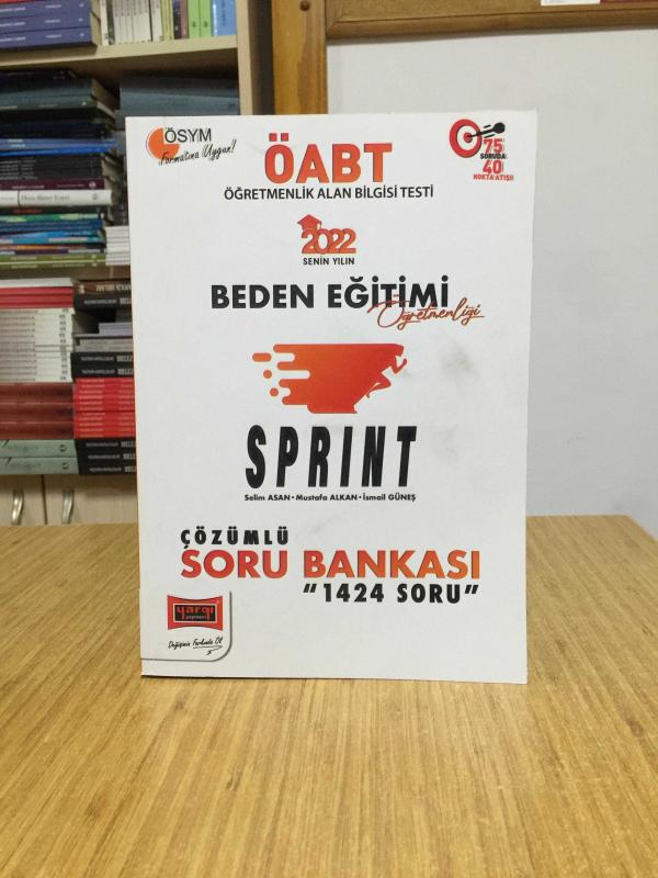 2022 ÖABT Beden Eğitimi Öğretmenliği SPRINT Soru Bankası Çözümlü Yargı Yayınları
