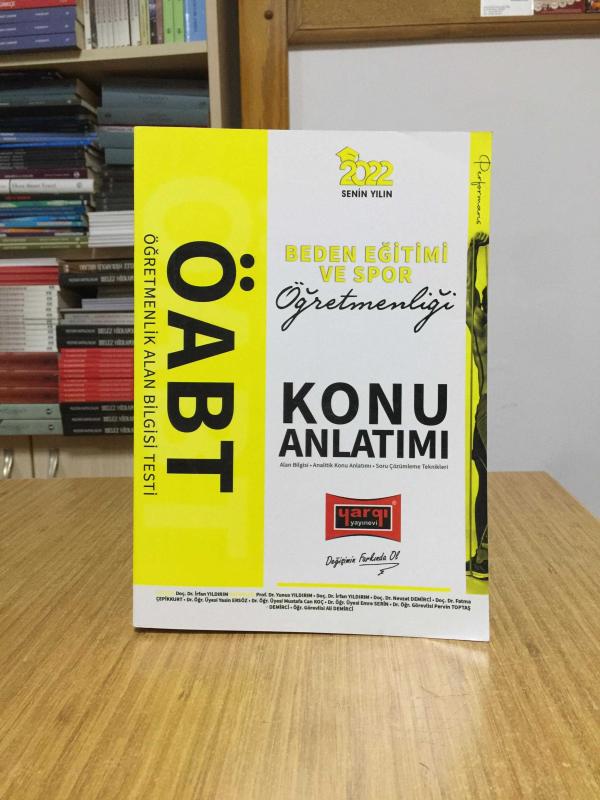 2022 ÖABT Beden ve Spor Öğretmenliği Konu Anlatımı Yargı Yayınları