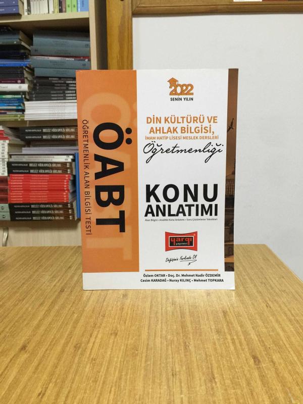 2022 ÖABT Din Kültürü ve Ahlak Bilgisi İmam Hatip Lisesi Meslek Dersleri Öğretmenliği Konu Anlatımı Yargı Yayınevi