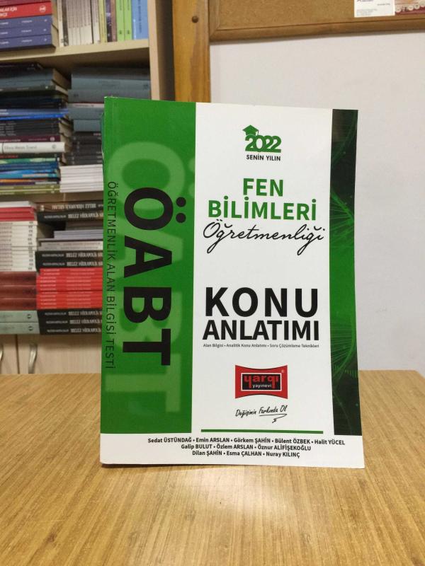 2022 ÖABT Fen Bilimleri Öğretmenliği Konu Anlatımı Yargı Yayınları