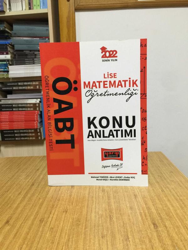 2022 ÖABT Lise Matematik Öğretmenliği Konu Anlatımı Yargı Yayınları