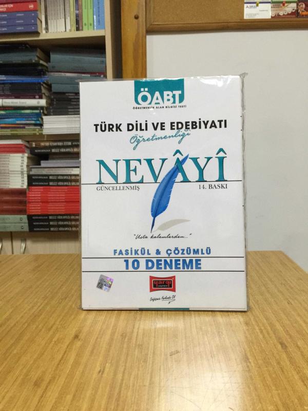 2022 ÖABT NEVAYİ Türk Dili ve Edebiyatı Öğretmenliği Fasikül Çözümlü 10 Deneme Yargı Yayınları