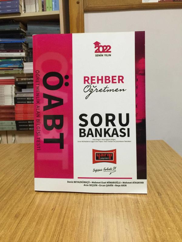 2022 ÖABT Rehber Öğretmen Soru Bankası Yargı Yayınları