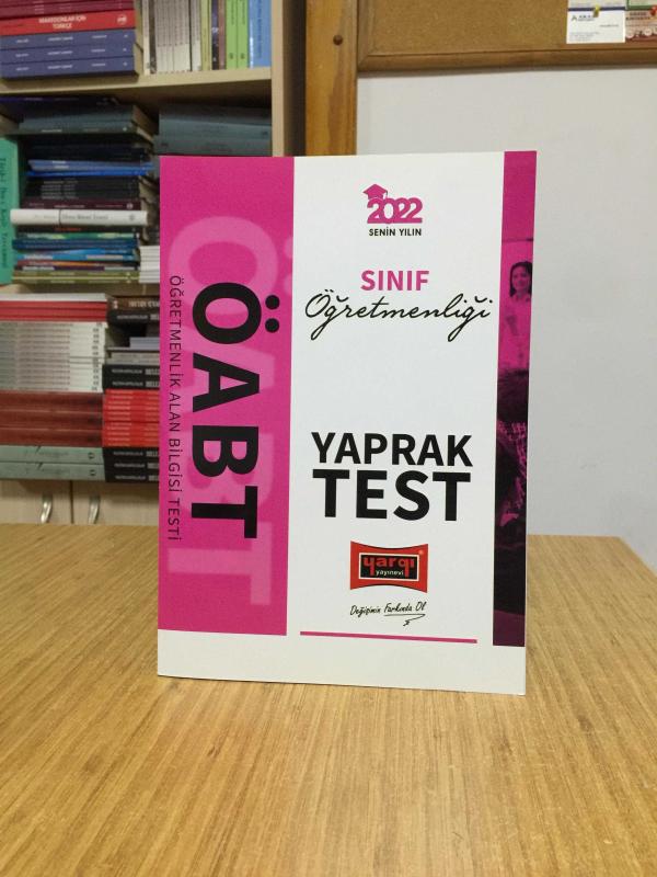2022 ÖABT Sınıf Öğretmenliği Yaprak Test Yargı Yayınları