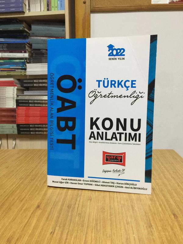 2022 ÖABT Türkçe Öğretmenliği Konu Anlatımı Yargı Yayınları