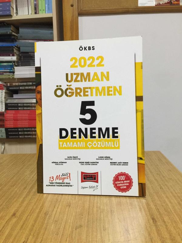 2022 ÖKBS Uzman Öğretmen Tamamı Çözümlü 5 Deneme Sınavı Yargı Yayınları