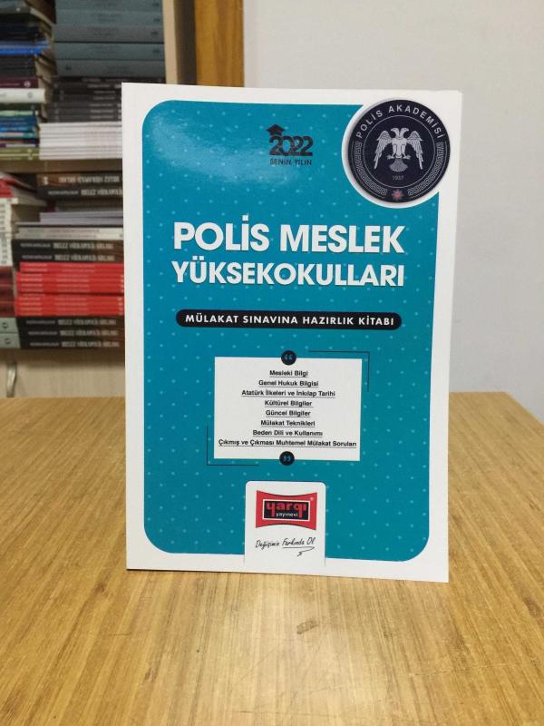 2022 Polis Meslek Yüksek Okulları Mülakat Sınavına Hazırlık Kitabı Yargı Yayınları