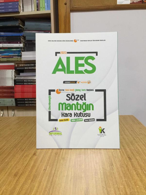 2023 ALES Sözel Mantığın Kara Kutusu Çıkmış Sorular Soru Bankası İnformal Yayınları