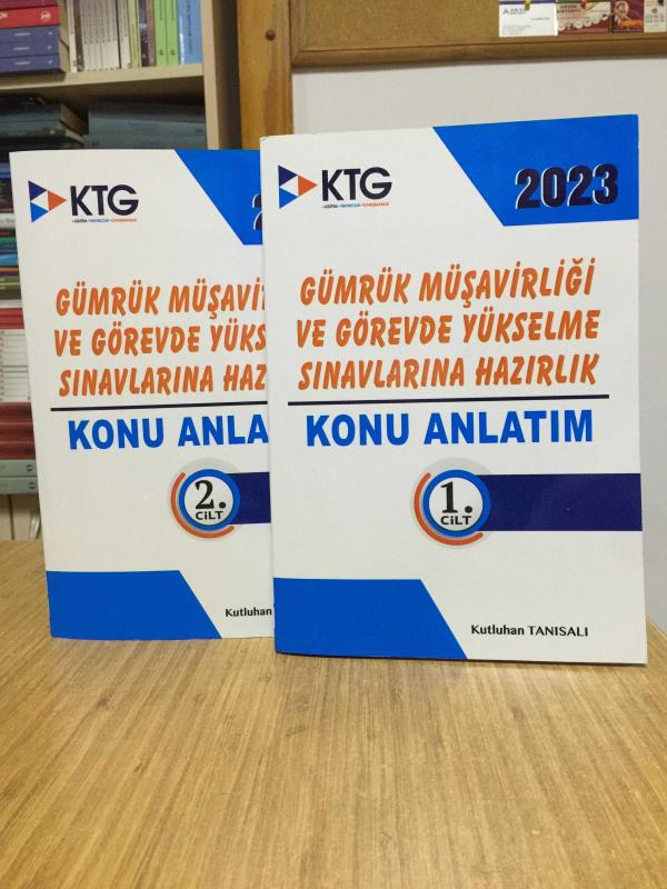 2023 Gümrük Müşavirliği ve Görevde Yükselme Sınavlarına Hazırlık Konu Anlatım (2 CİLT TAKIM) - Kutluhan Tanısalı