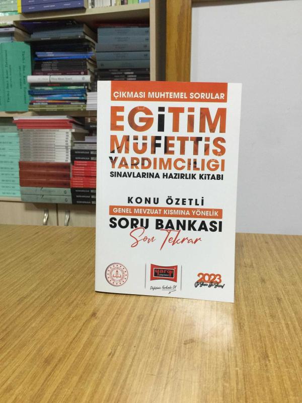2023 GYS MEB Milli Eğitim Bakanlığı Eğitim Müfettiş Yardımcılığı Genel Mevzuat Kısmına Yönelik Konu Özetli Soru Bankası Yargı Yayınları
