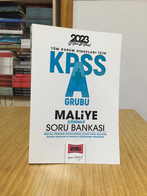 2023 KPSS A Grubu Maliye Soru Bankası Çözümlü Yargı Yayınları