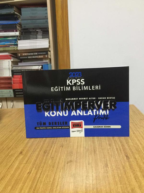 2023 KPSS Eğitim Bilimleri EğitimPerver Pratik Konu Anlatımı Yargı Yayınları