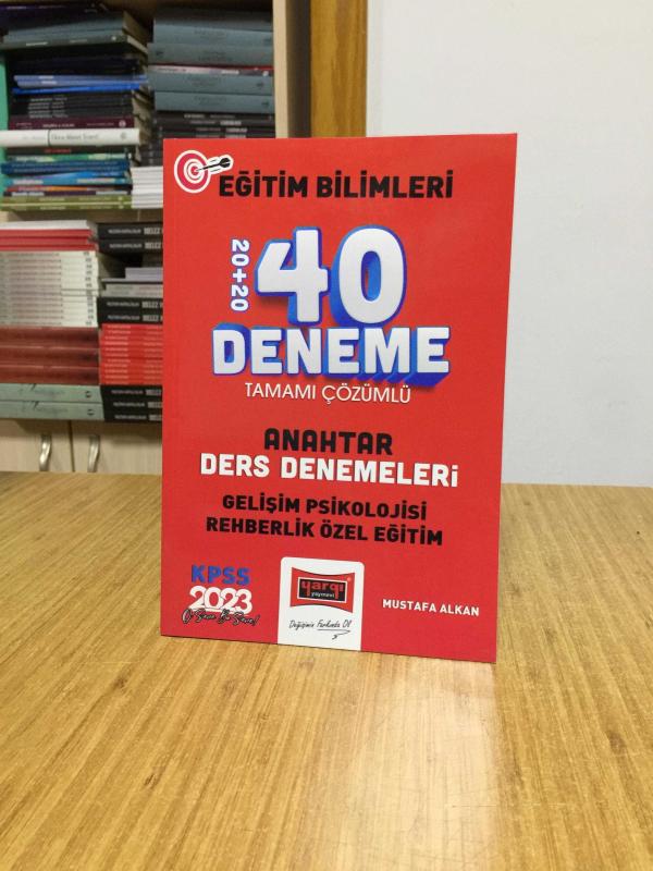 2023 KPSS Eğitim Bilimleri Gelişim Psikolojisi Rehberlik Özel Eğitim Tamamı Çözümlü 40 Deneme Yargı Yayınları