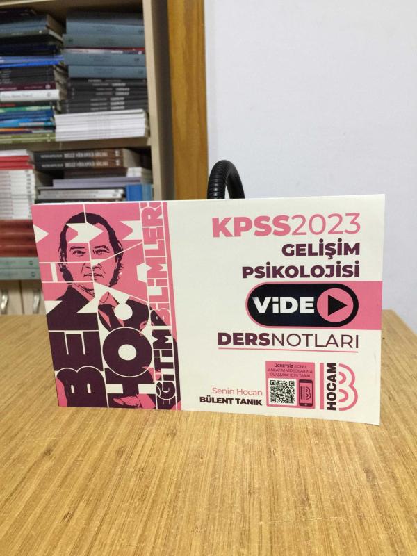2023 KPSS Eğitim Bilimleri Gelişim Psikolojisi Video Ders Notları Benim Hocam Yayınları