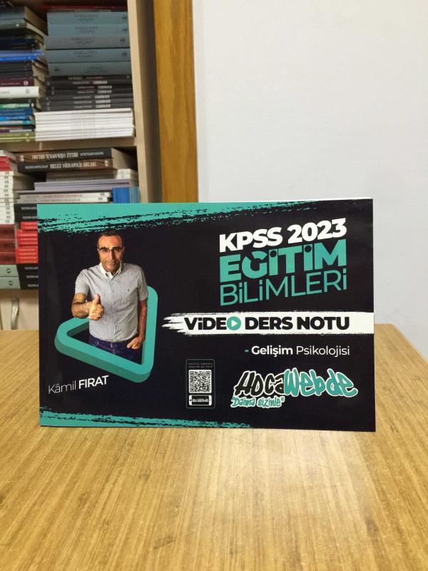 2023 KPSS Eğitim Bilimleri Gelişim Psikolojisi Video Ders Notları Hocawebde Yayınları
