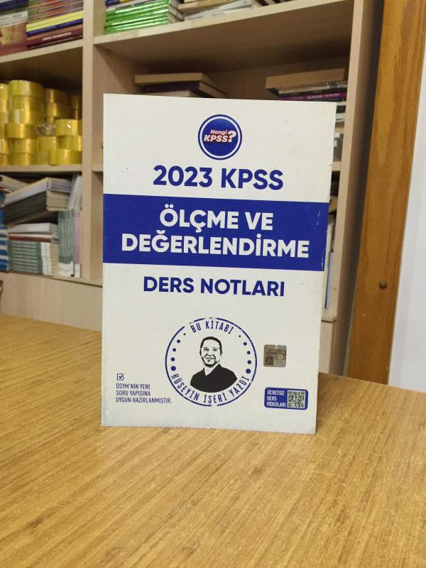 2023 KPSS Eğitim Bilimleri Ölçme ve Değerlendirme Ders Notları Hangi KPSS Yayınları