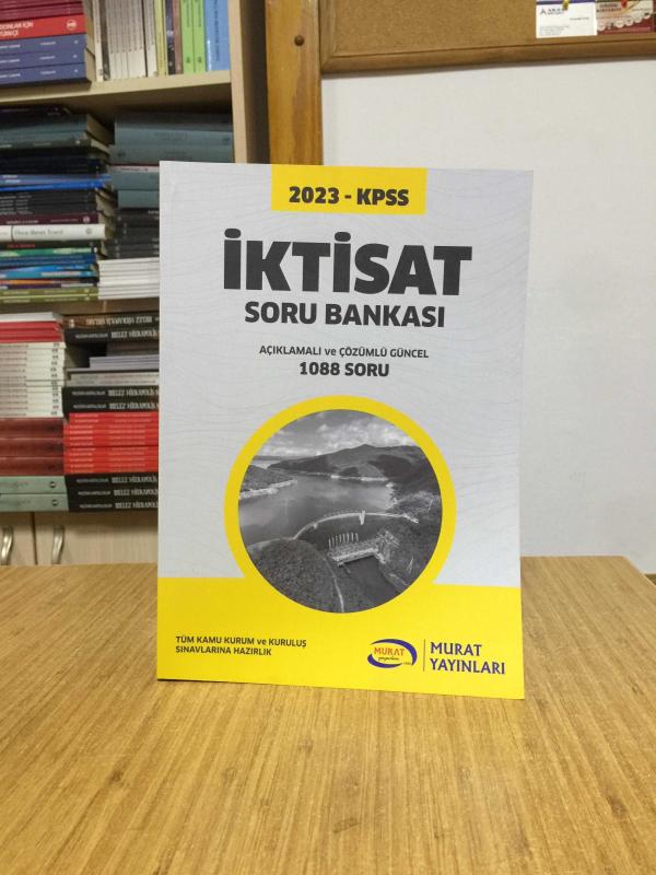 2023 KPSS İKTİSAT Soru Bankası Açıklamalı ve Çözümlü 1088 Soru Murat Yayınları