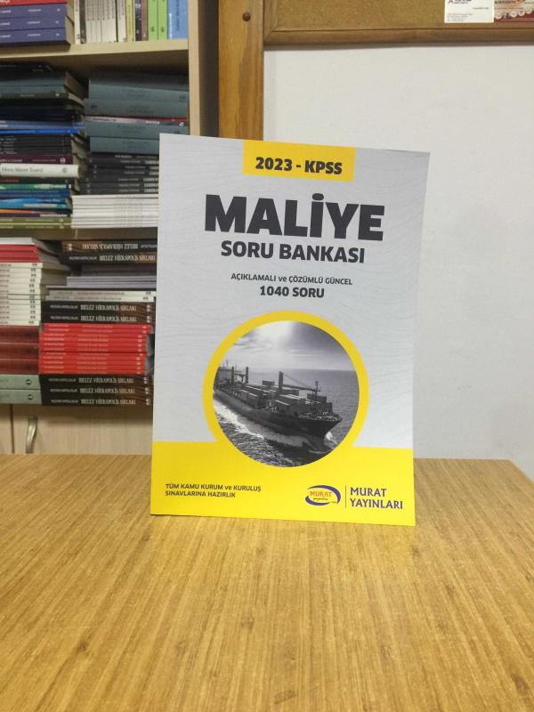 2023 KPSS Maliye Soru Bankası Murat Yayınları