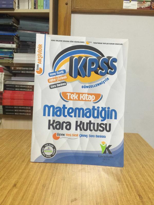 2023 KPSS Matematiğin Kara Kutusu Tek Kitap Konu Özetli Dijital Çözümlü Çıkmış Soru Bankası İnformal Yayınları