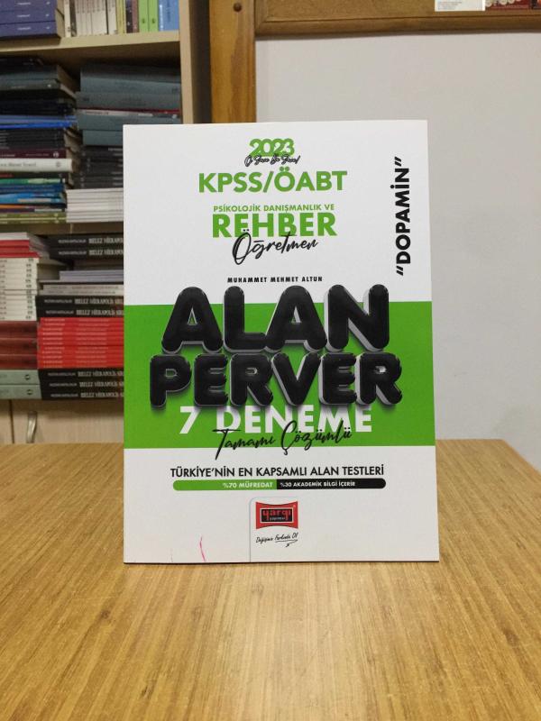 2023 KPSS ÖABT Psikolojik Danışmanlık ve Rehber Öğretmen Tamamı Çözümlü 7 Deneme Yargı Yayınları