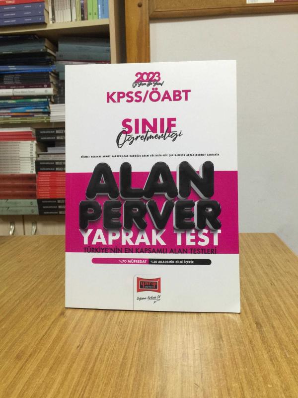 2023 KPSS ÖABT Sınıf Öğretmenliği Alanperver Yaprak Test Yargı Yayınları