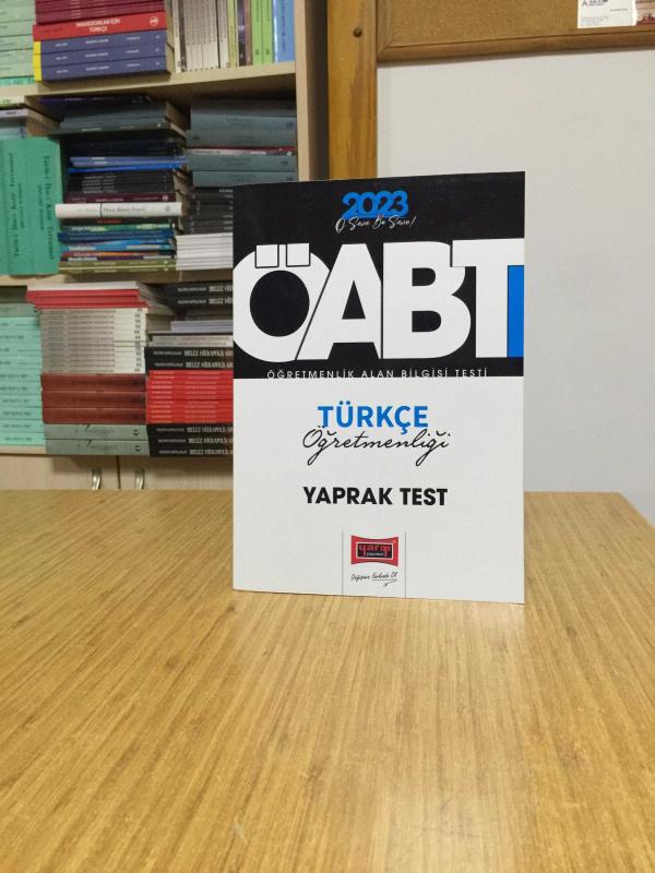 2023 KPSS ÖABT Türkçe Öğretmenliği Yaprak Test Yargı Yayınları