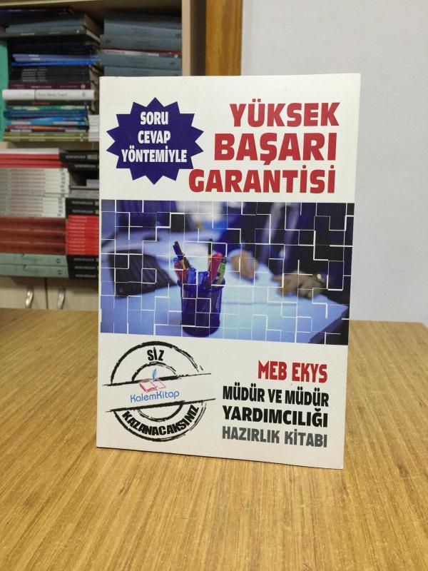 2023 MEB EKYS Müdür ve Müdür Yardımcılığı Konu Anlatımlı Soru Bankası Kalem Kitap Yayıncılık