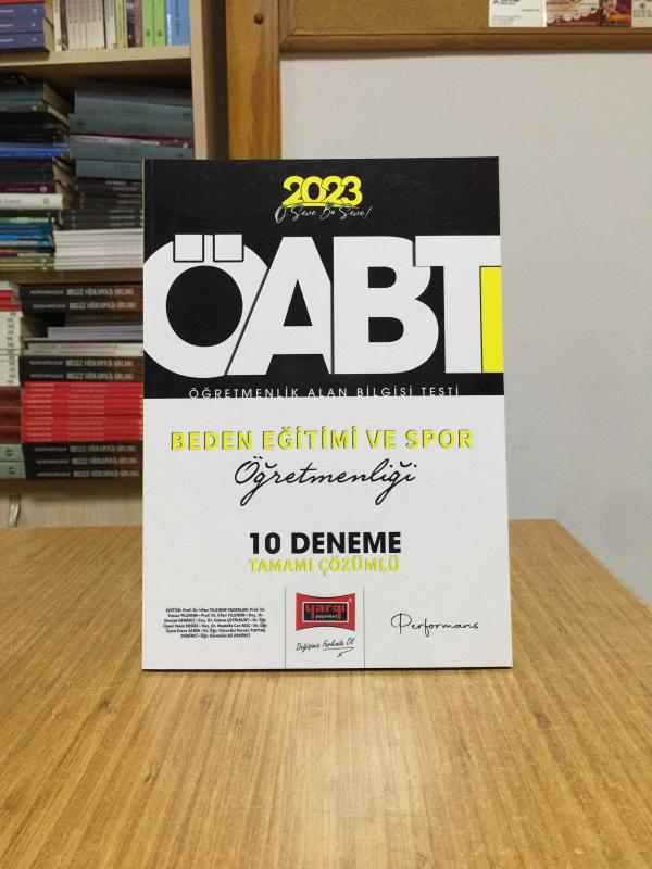 2023 ÖABT Beden Eğitimi Öğretmenliği 10 Deneme Çözümlü Yargı Yayınları