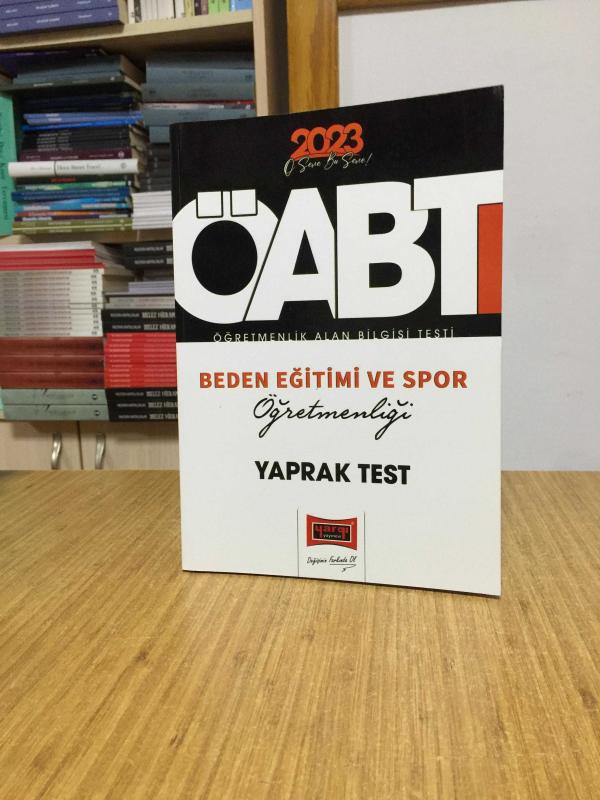 2023 ÖABT Beden Eğitimi ve Spor Öğretmenliği Yaprak Test Yargı Yayınları