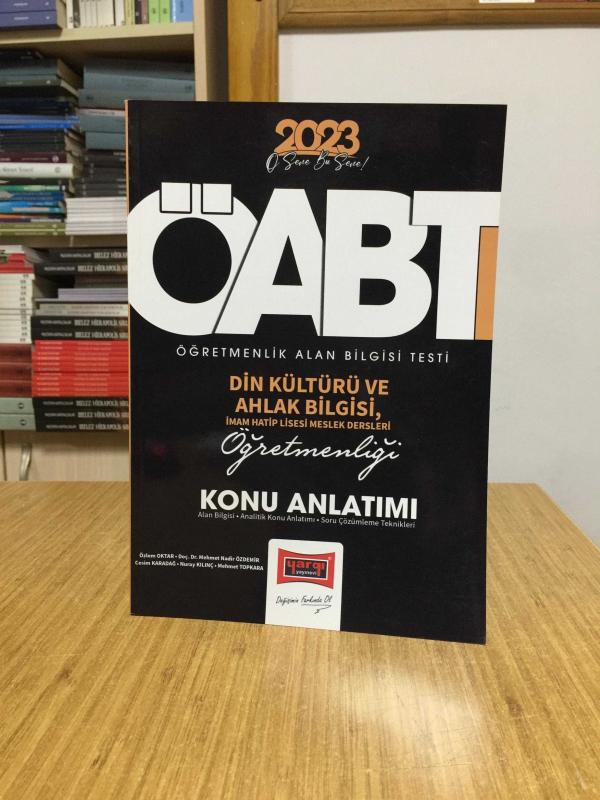 2023 ÖABT Din Kültürü ve Ahlak Bilgisi İmam Hatip Lisesi Meslek Dersleri Öğretmenliği Konu Anlatımı Yargı Yayınevi