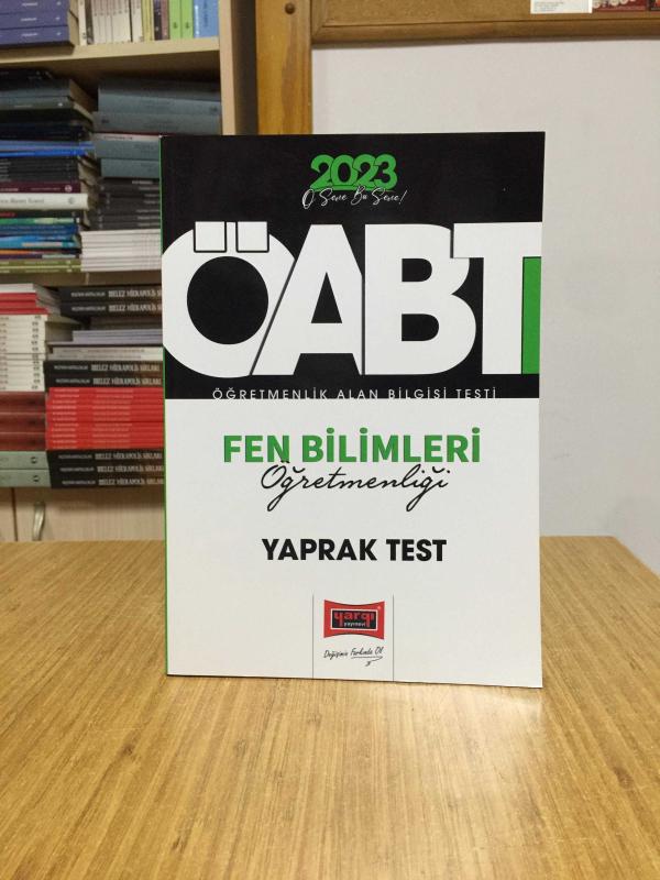 2023 ÖABT Fen Bilimleri Öğretmenliği Yaprak Test Yargı Yayınları