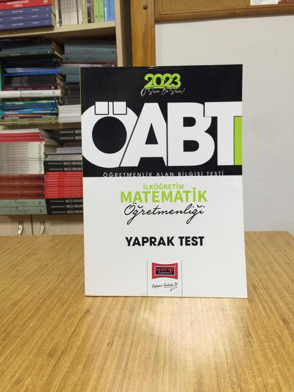 2023 ÖABT İlköğretim Matematik Öğretmenliği Yaprak Test Yargı Yayınları