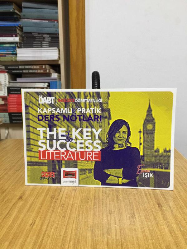 2023 ÖABT İngilizce Öğretmenliği The Key To Success Literature Kapsamlı ve Pratik Ders Notları Yargı Yayınları
