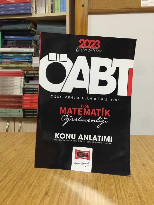 2023 ÖABT Lise Matematik Öğretmenliği Konu Anlatımı Yargı Yayınları