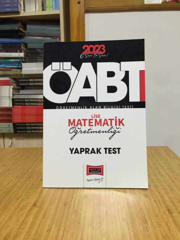 2023 ÖABT Lise Matematik Öğretmenliği Yaprak Test Yargı Yayınları