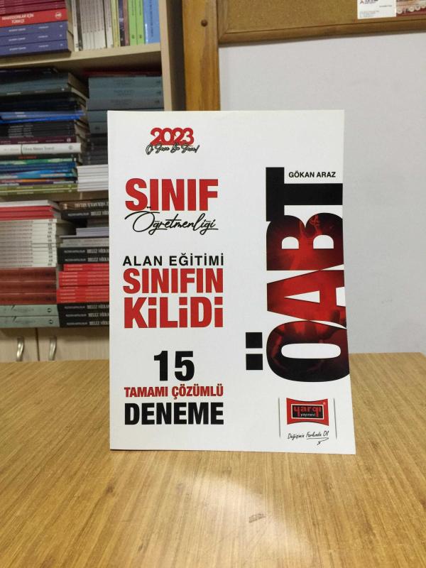 2023 ÖABT Sınıf Öğretmenliği Sınıfın Kilidi Alan Eğitimi 15 Deneme Çözümlü Yargı Yayınları
