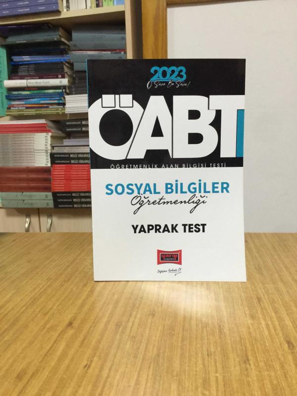 2023 ÖABT Sosyal Bilgiler Öğretmenliği Yaprak Test Yargı Yayınları
