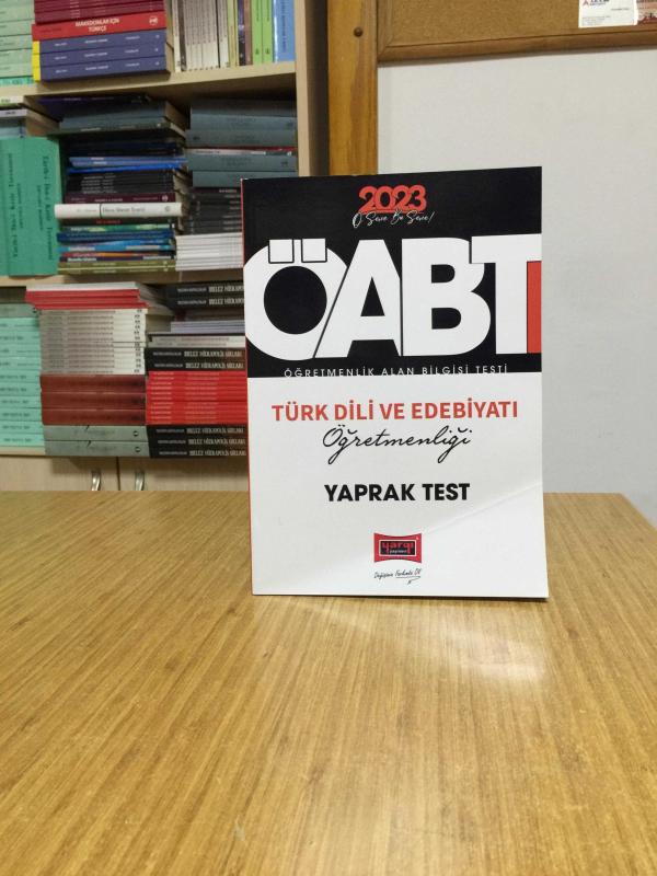 2023 ÖABT Türk Dili ve Edebiyatı Öğretmenliği Yaprak Test Yargı Yayınları