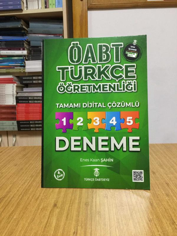 2023 ÖABT Türkçe Öğretmenliği 5 Deneme Çözümlü Türkçe ÖABTDEYİZ