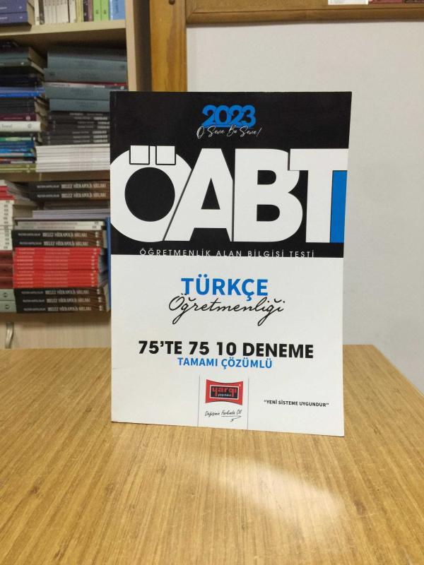 2023 ÖABT Türkçe Öğretmenliği 75te 75 10 Deneme Çözümlü Yargı Yayınları