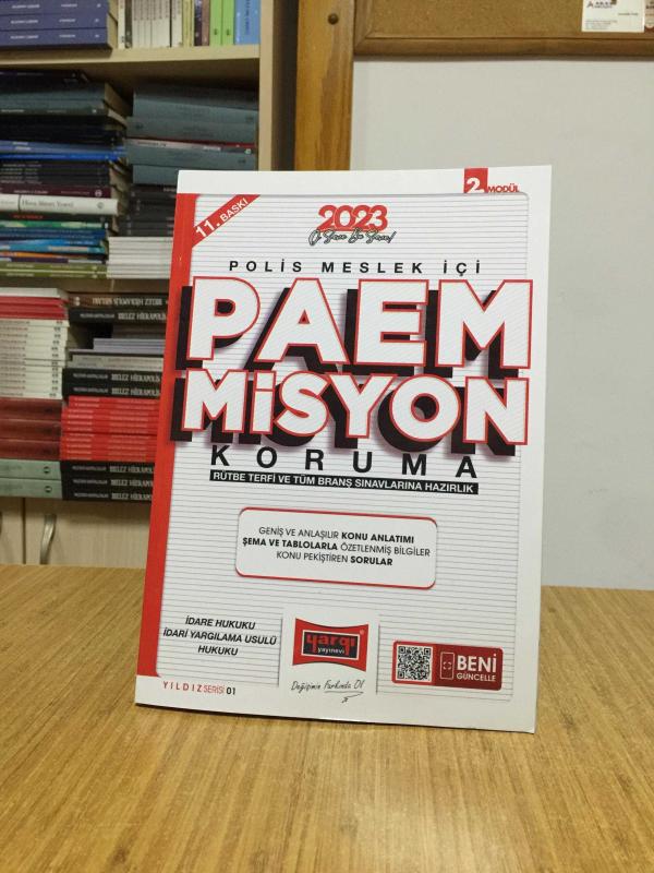 2023 PAEM Misyon Koruma Rütbe Terfi Konu Anlatımı Modül 2 İdare İdari Yargılama Usulü Hukuku Yıldız Serisi Yargı Yayınları
