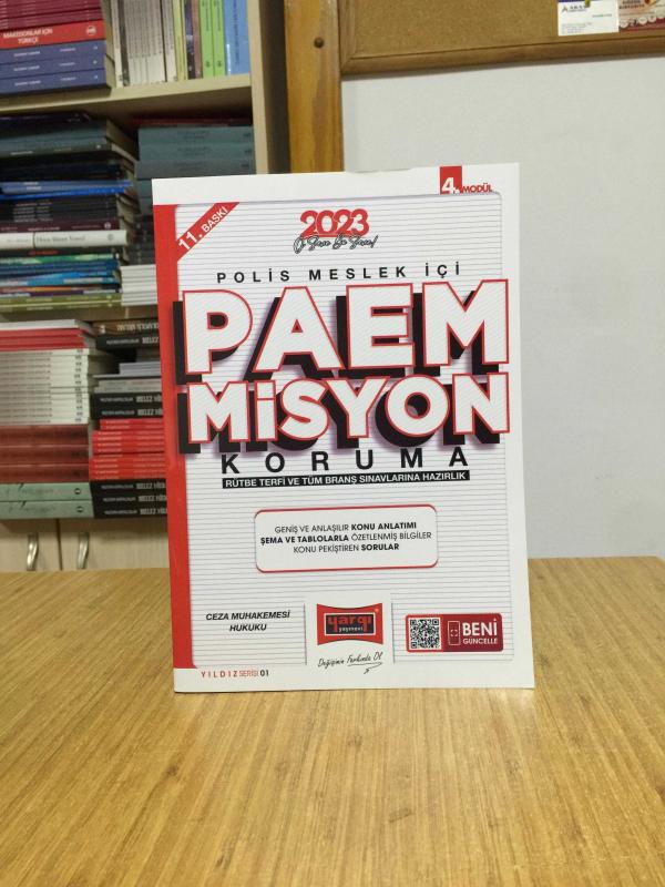 2023 PAEM Misyon Koruma Rütbe Terfi Konu Anlatımı Modül 4 Ceza Muhakemesi Hukuku Yıldız Serisi Yargı Yayınları