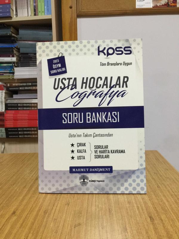 2023 Usta Hocalar KPSS Coğrafya Soru Bankası Künçe Yayınları