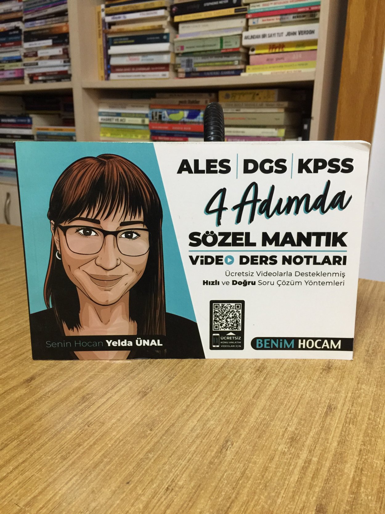 2024 ALES - DGS - KPSS 4 Adımda Sözel Mantık Video Ders Notları Benim Hocam Yayınları