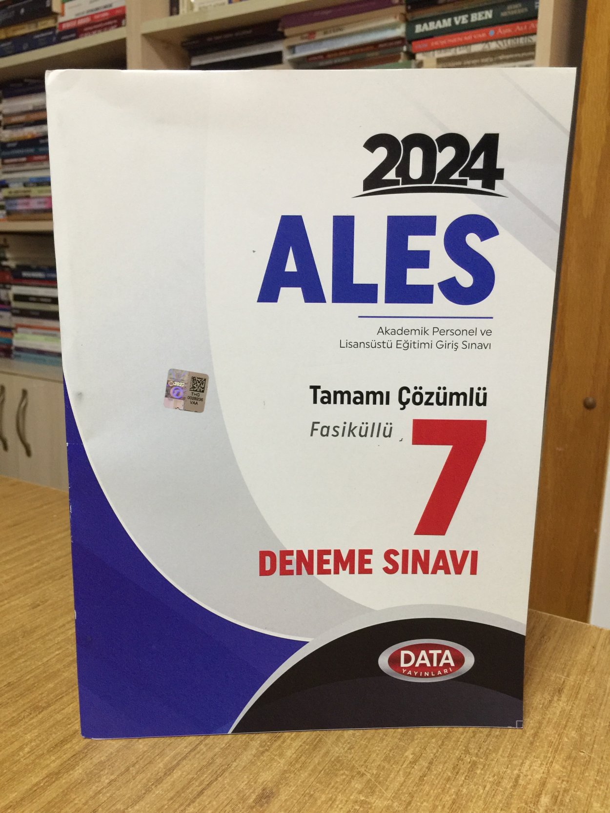 2024 ALES Tamamı Çözümlü 7 Deneme Sınavı Data Yayınları